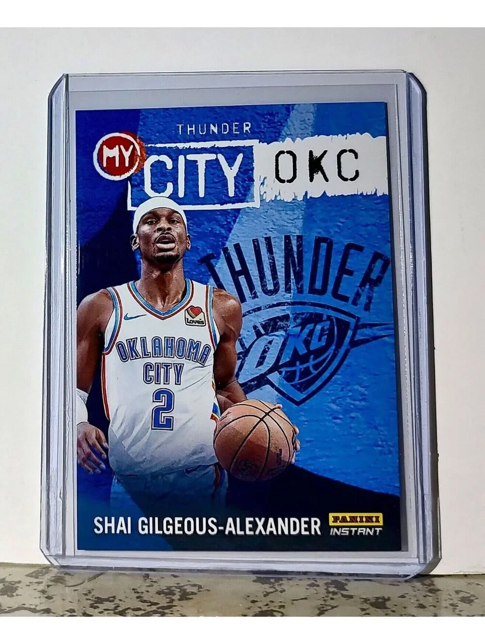 Shai Gilgeous-Alexander 2023-24 Panini NBA #28 MyCity Card OC Thunder 1/543